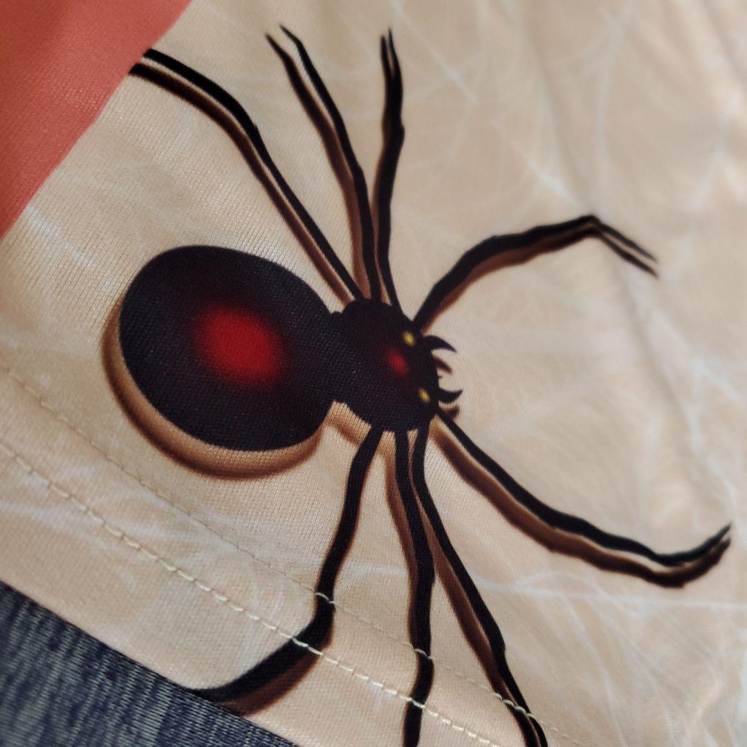 ✨新品✨ボウリングウェア　【2XL】　ブラックウィドー　オレンジ　大きめ