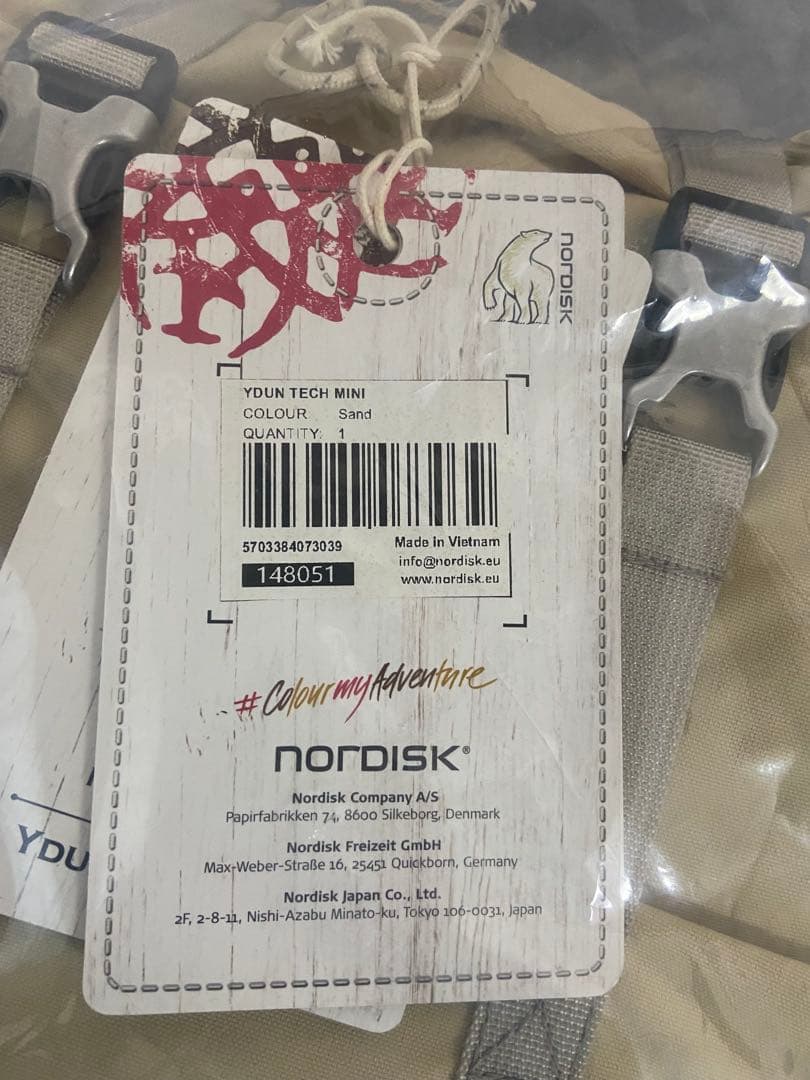 NORDISK Ydun tech mini カラーパックセット