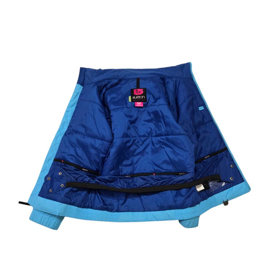 BURTON　スノーボードジャケット　M　ライトブルー系　スノボ　バートン　中綿