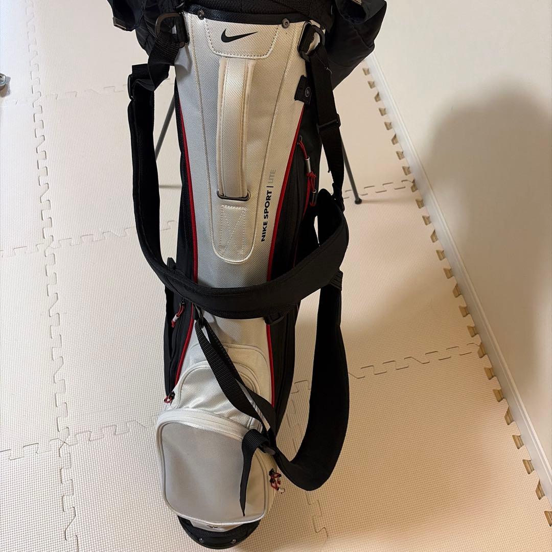 Nike ゴルフキャディバッグ ブラック/シルバー