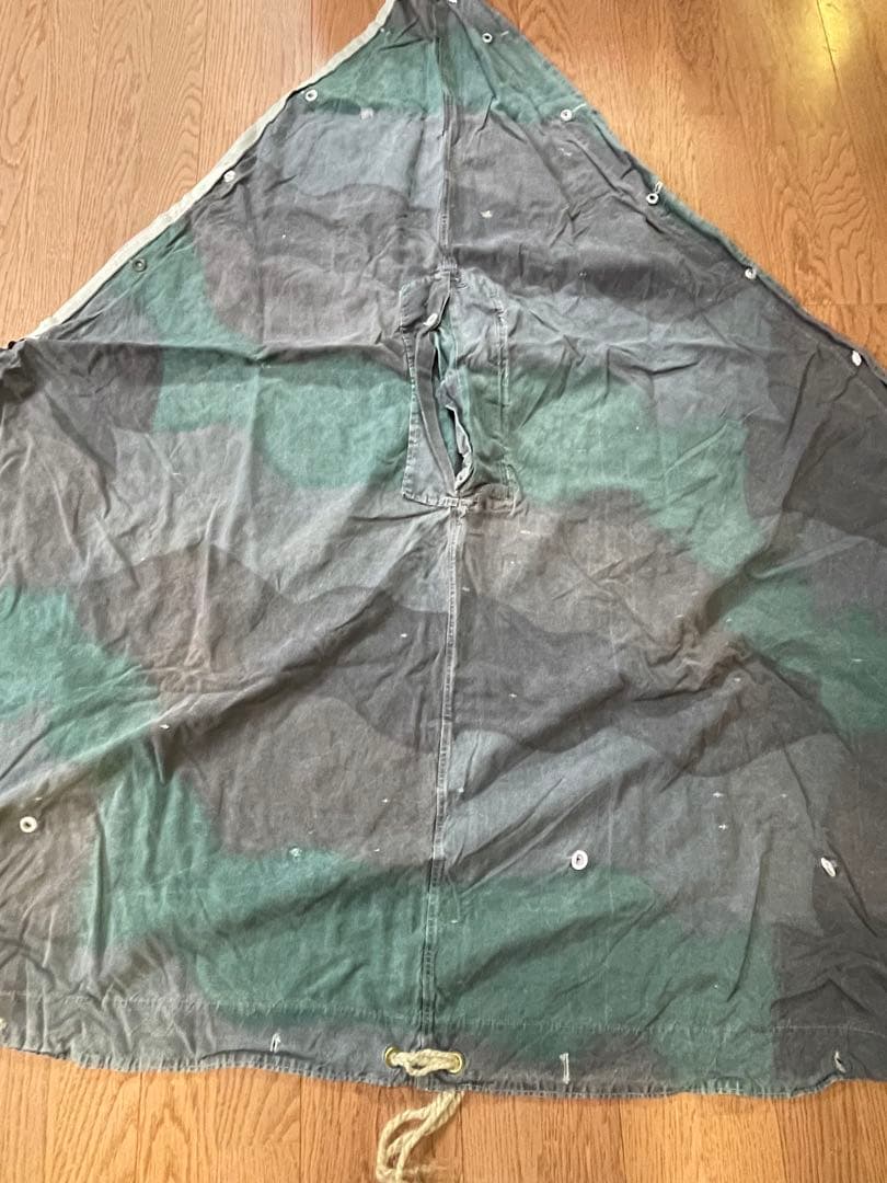 スウェーデン軍幕 used 4枚セット