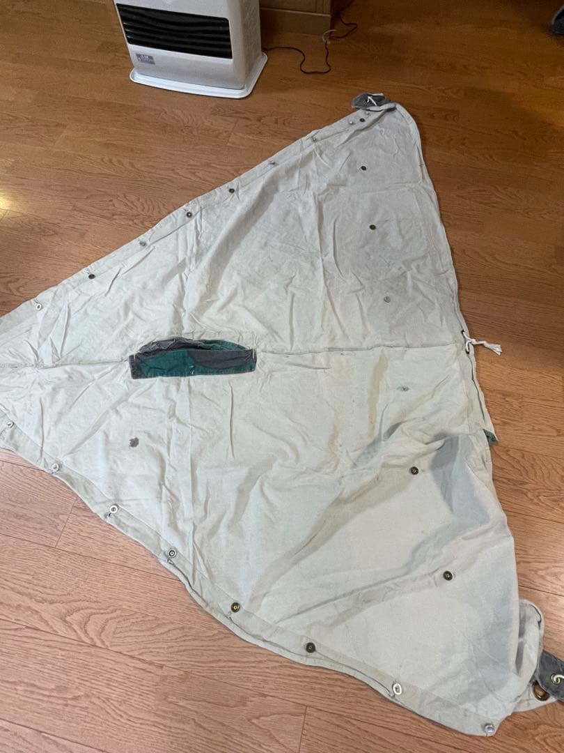 スウェーデン軍幕 used 4枚セット