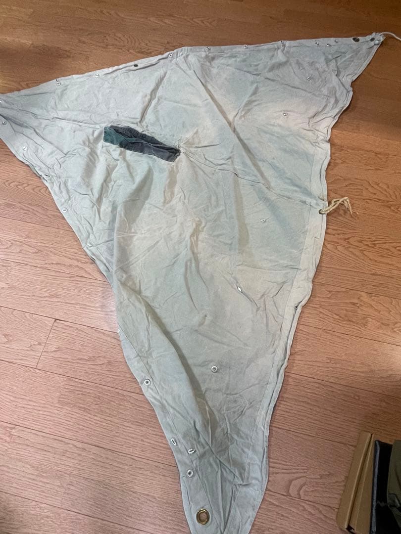 スウェーデン軍幕 used 4枚セット