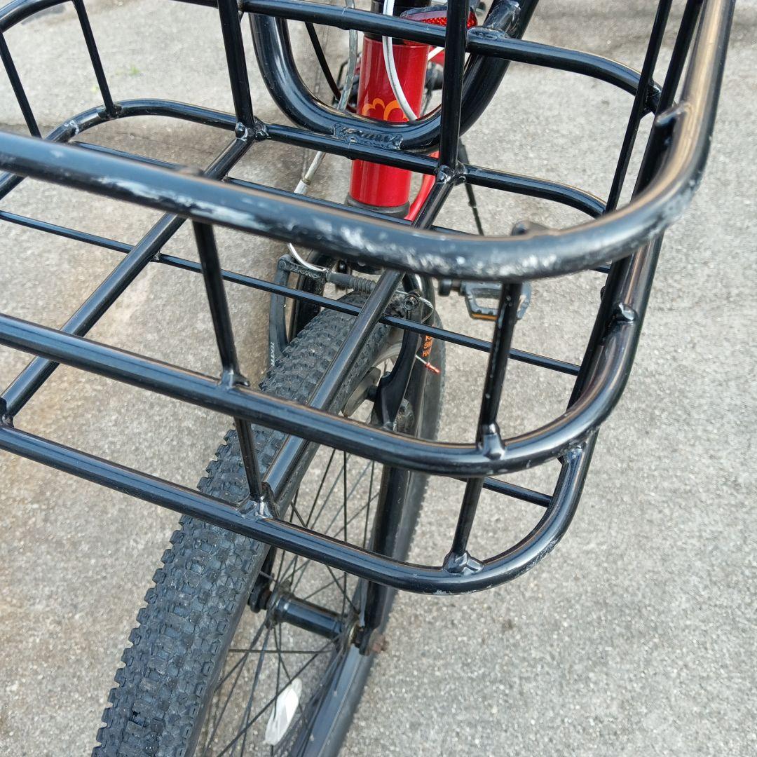ヨツバサイクル 子供用自転車 赤 24インチ (引取希望)