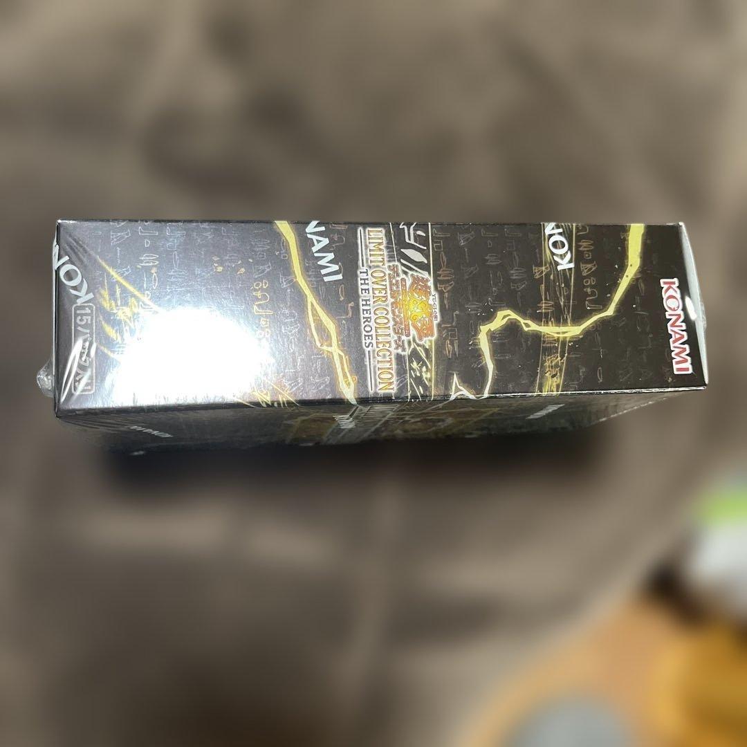 遊戯王リミッドオーバーコレクションザヒーローズシュリンク付き未開封ボックス
