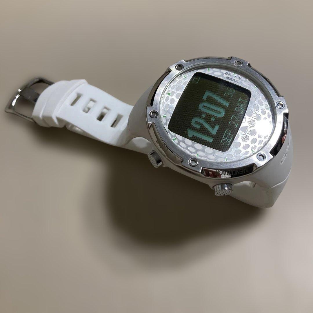 [新品] Shot Navi W1-FW GPSゴルフウォッチ ホワイト