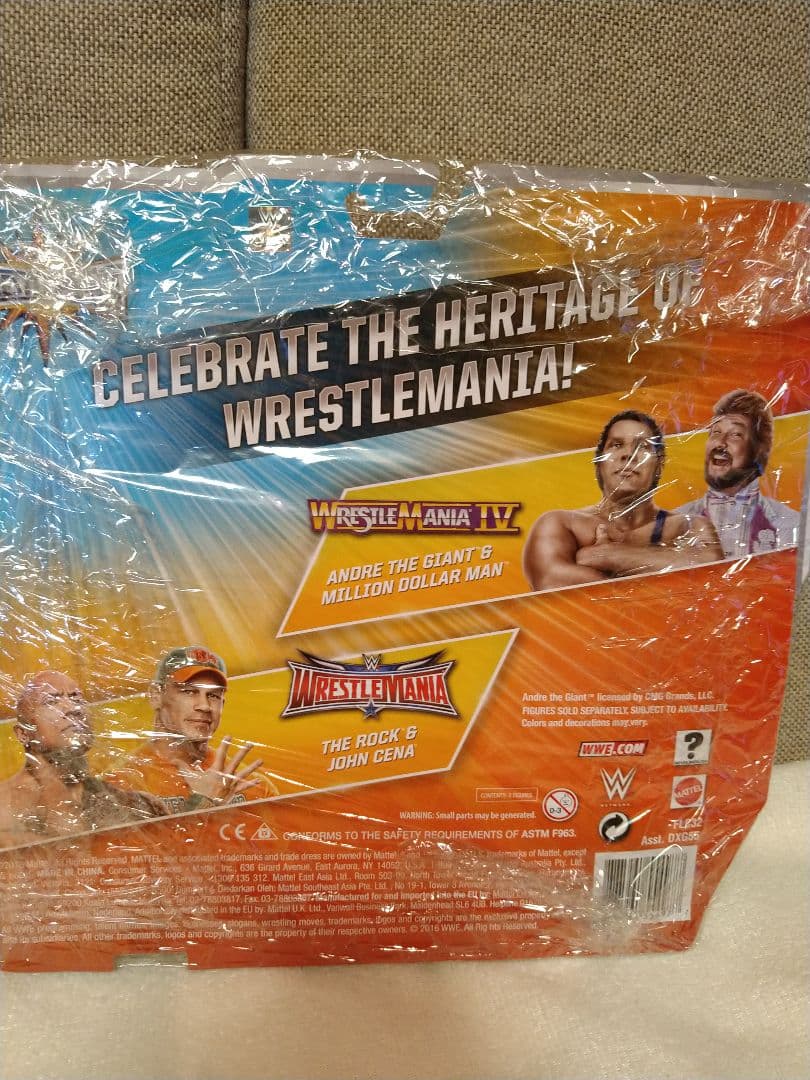 未開封　WWE　レッスルマニア　　アンドレ・ザ・ジャイアント&デッドデビアス