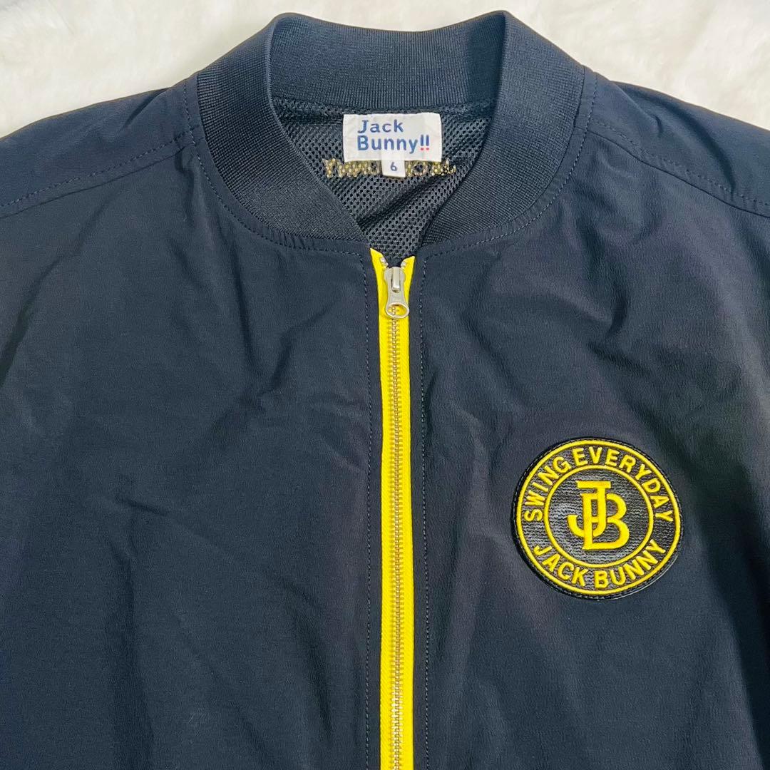 【美品】JACK BUNNY ジャックバニー ゴルフウェア ブルゾン サイズ6