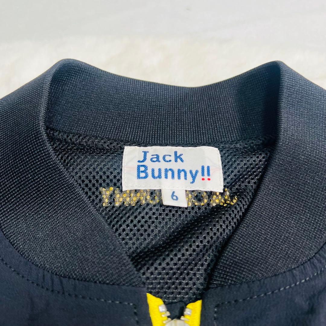【美品】JACK BUNNY ジャックバニー ゴルフウェア ブルゾン サイズ6