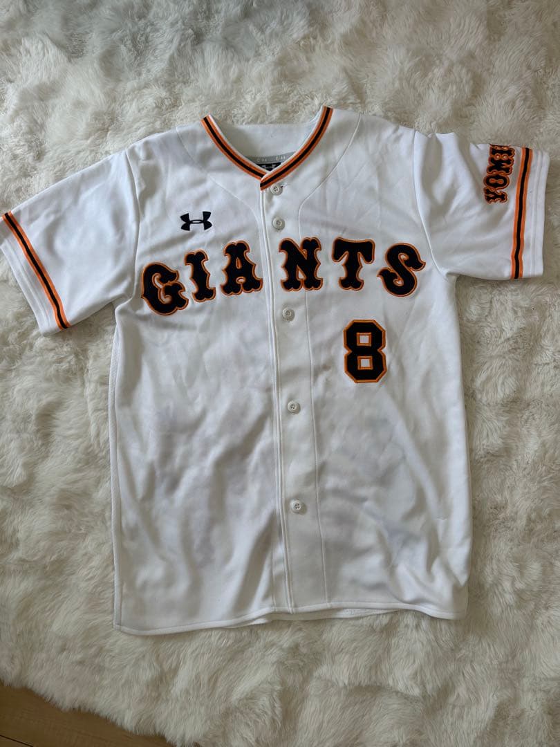 UNDER ARMOUR GIANTS ユニフォーム 8 刺繍入りMARU