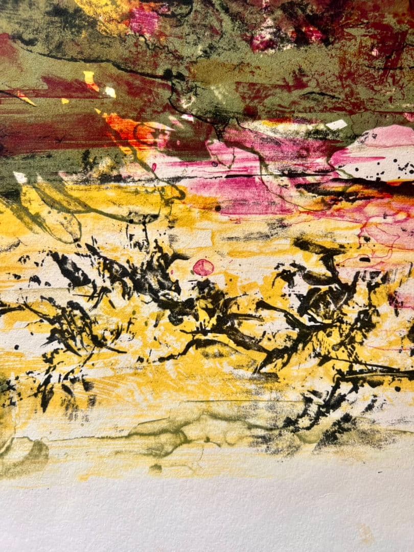 ザオ・ウーキー(趙無極)　　版画作品
