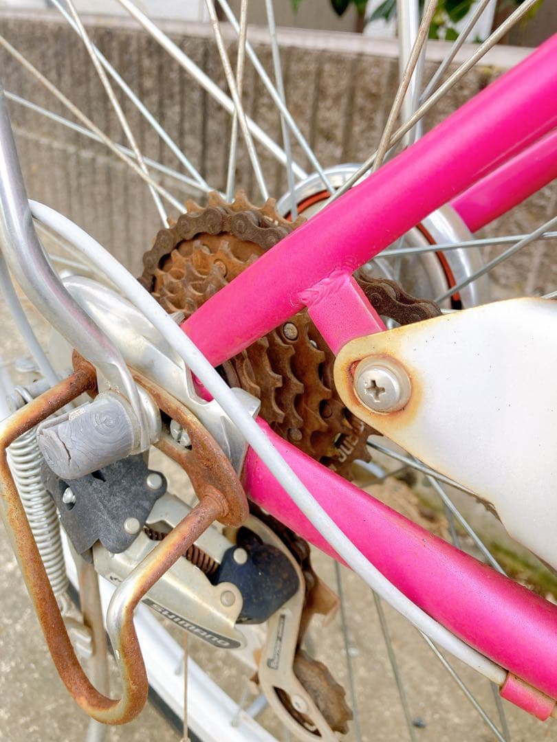 自転車　② シティサイクル　チャリ　タイヤ交換必要