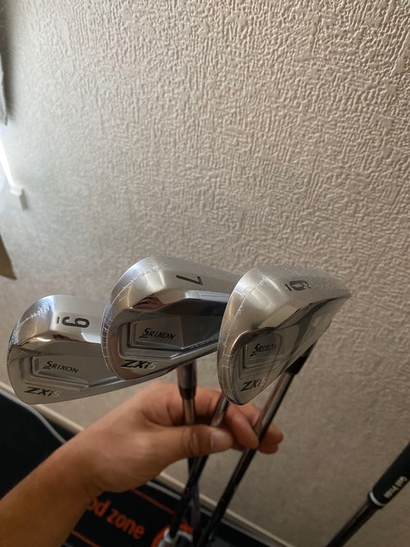 Srixon zxi5 アイアンセット 5本 #6〜#P dg105 s200