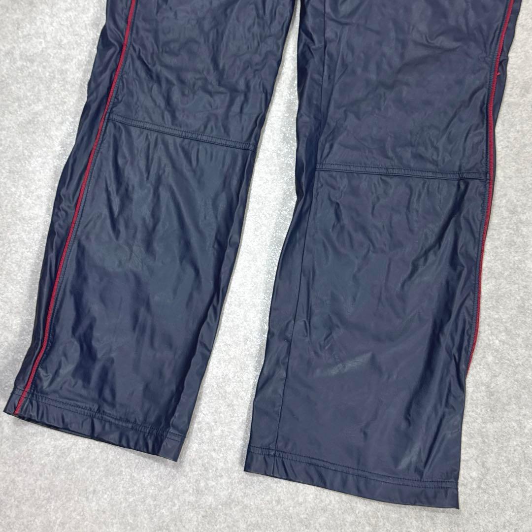 umbro アンブロ フェイクレザー セットアップ ネイビー サッカーウェア L