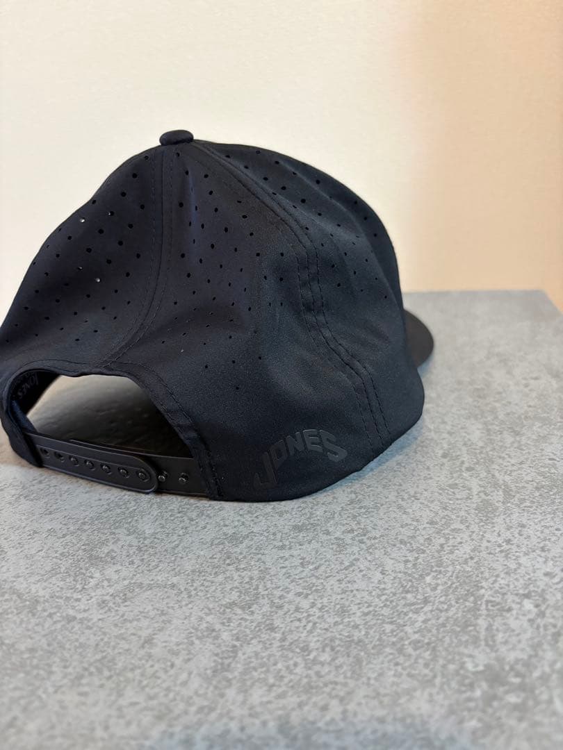 JONES ジョーンズ　キャップ Utility Punching Black