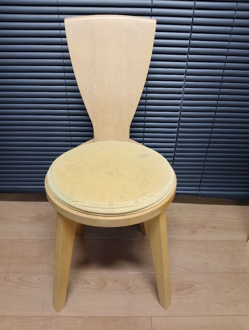 【要コメント】Tishler ティシュラー 無垢材 たまごチェア 4脚セット