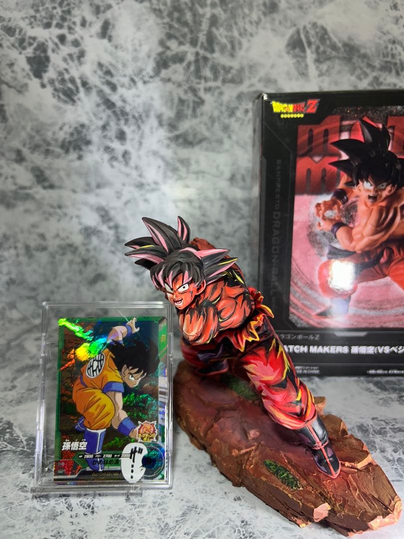 ドラゴンボール　リペイント　フィギュア　マッチメイカーズ　孫悟空　かめはめ波