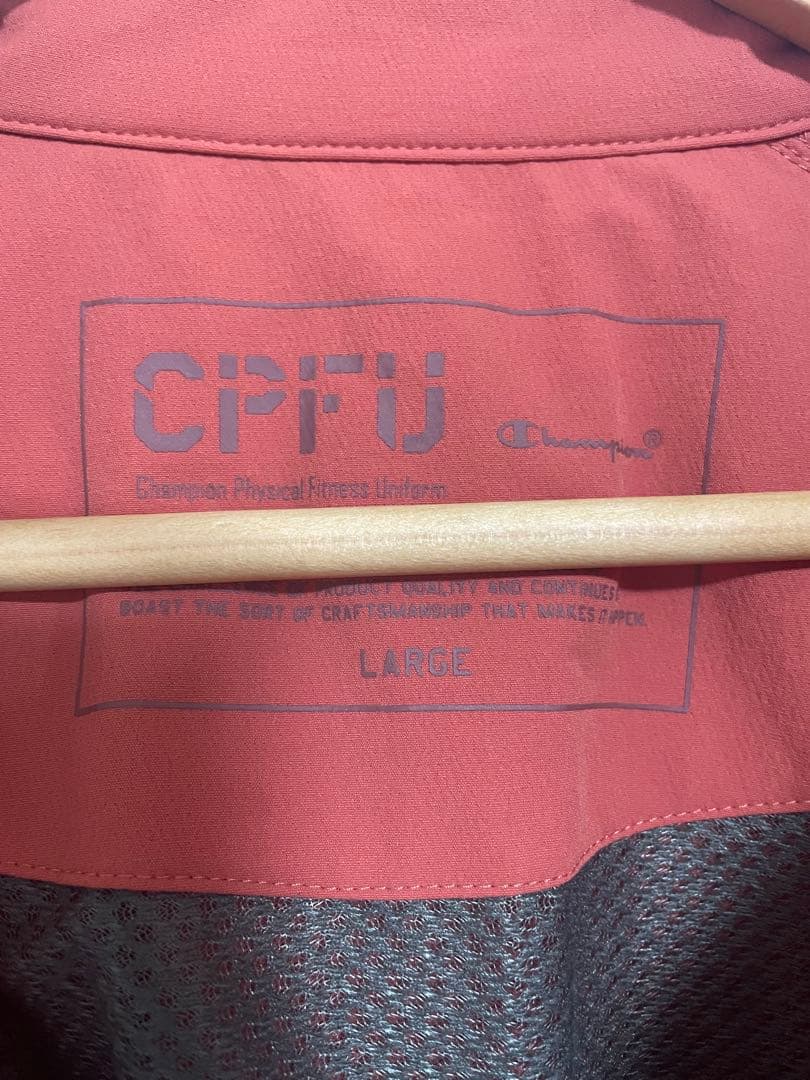 champion チャンピオン　CPFU ジャージ　セットアップ　オレンジ　L