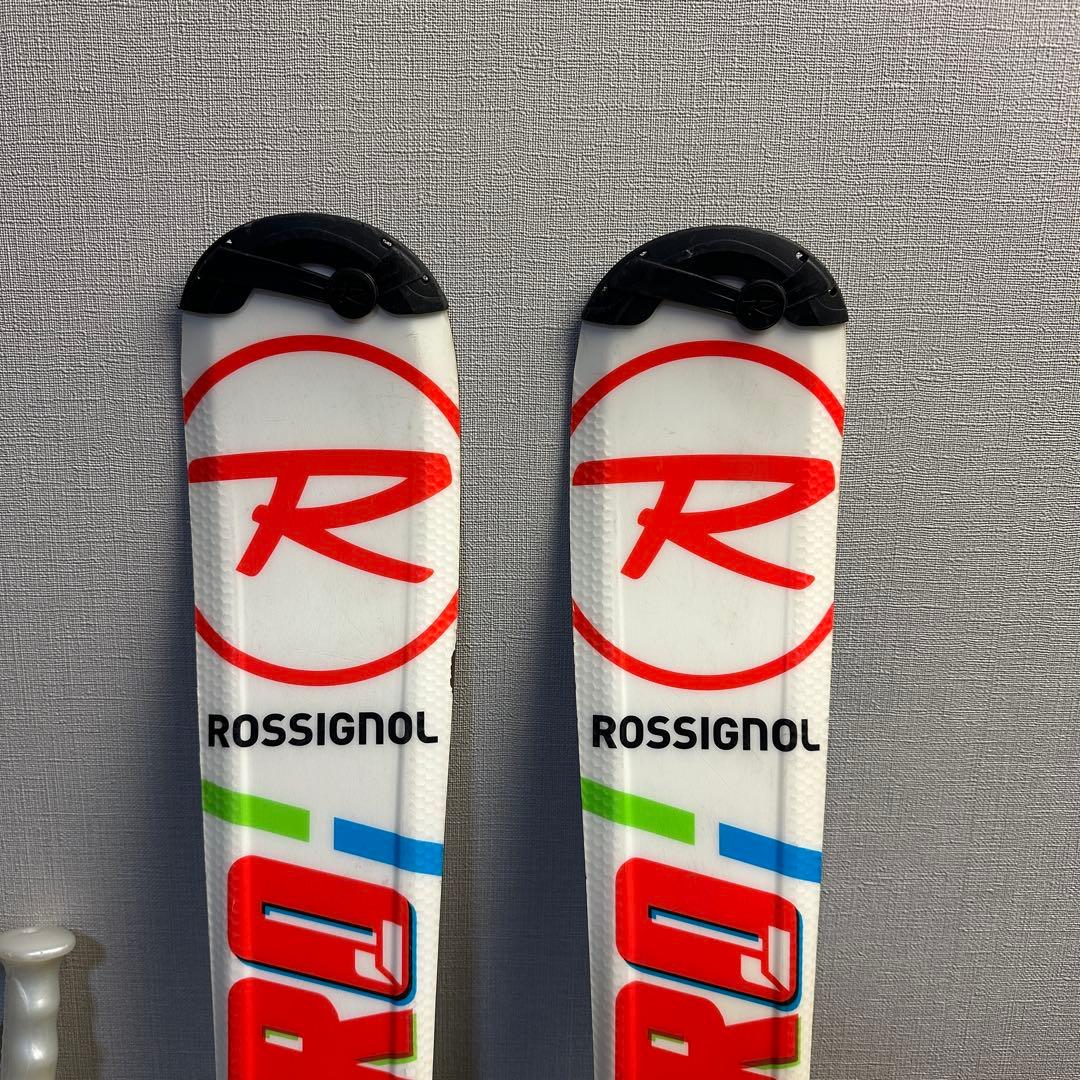 ロシニョール スキー板 ビンディング ストックセット ジュニア 中古