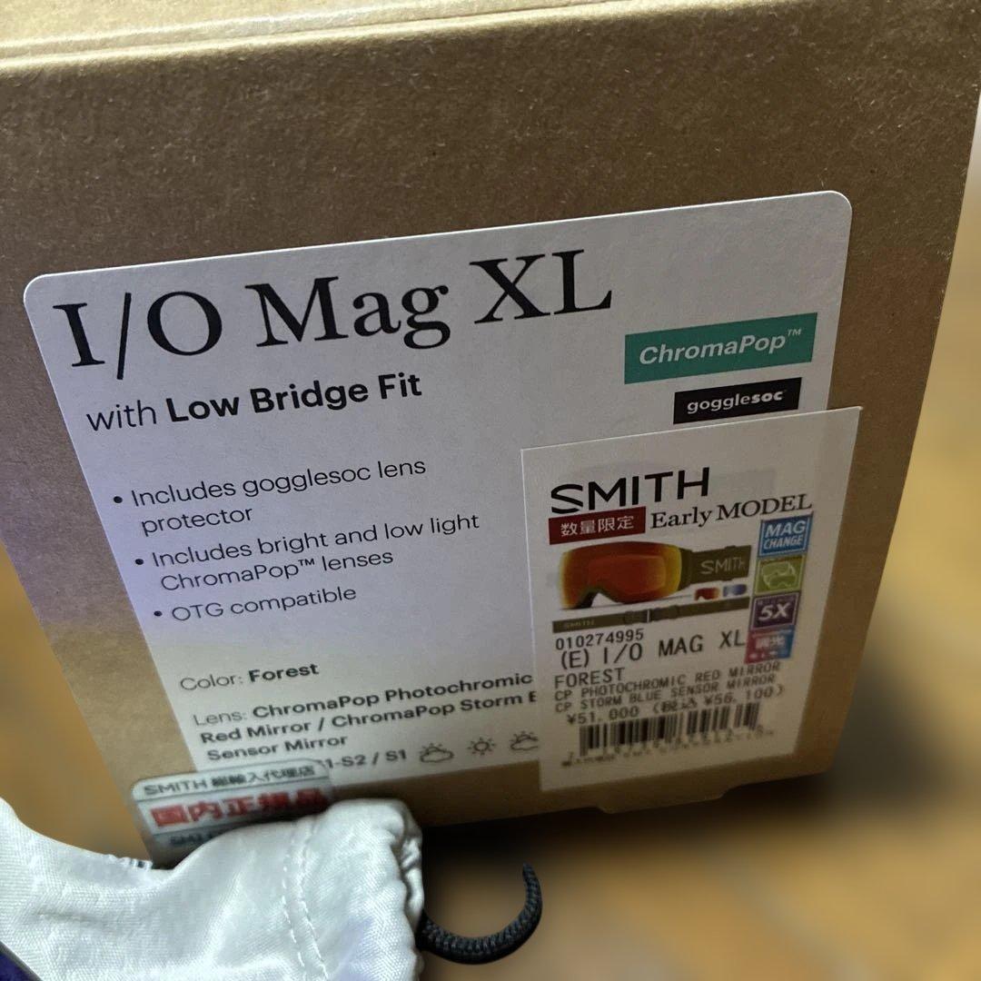 SMITH I/O MAG XL アイオーマグ　スミス　ゴーグル　IO