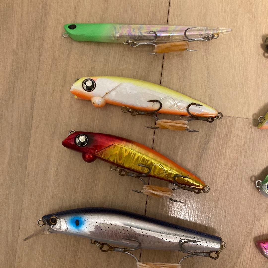 シーバスルアーセット 32個 レアルアー入り☆カゲロウ・ノガレ