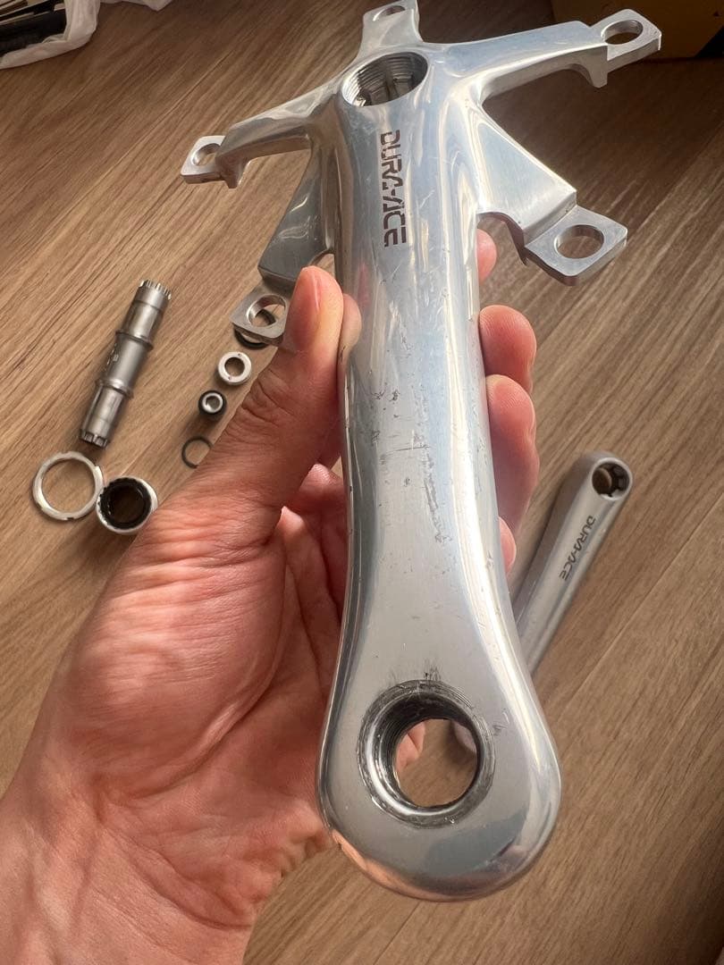 DURA-ACE シマノFC7701クランクセット トレンクル6500