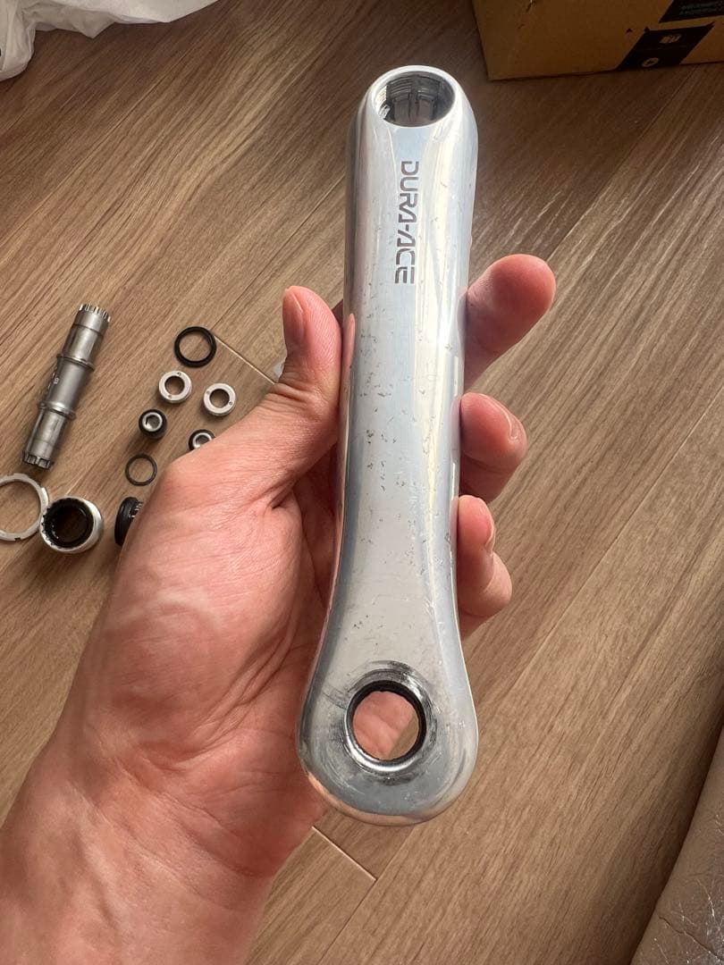 DURA-ACE シマノFC7701クランクセット トレンクル6500