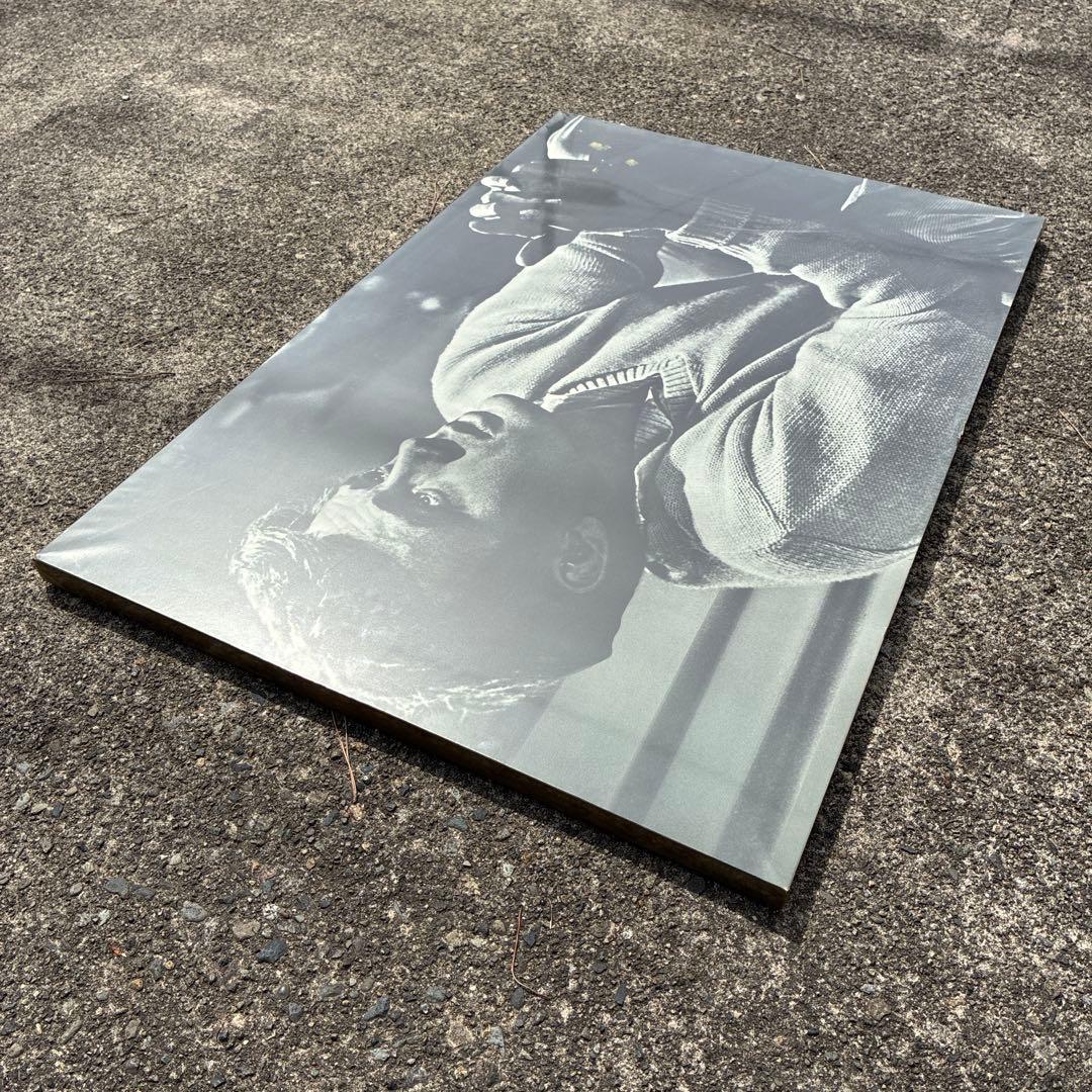 ジェームズ・ディーン 木製 大型 木製 パネル 非売品　60×90×2.5