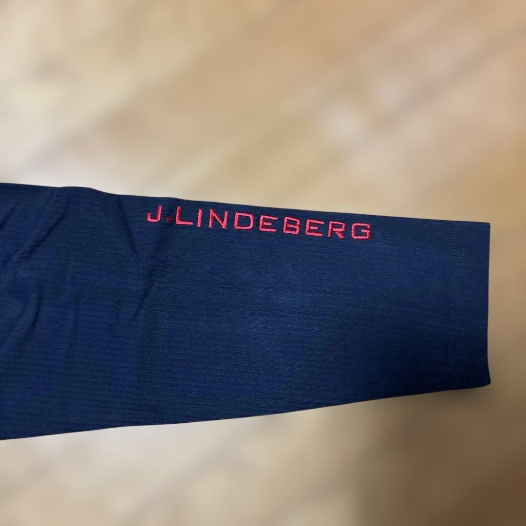 ☆新品☆J.LINDEBERGジェイリンドバーグゴルフ　長袖ハイネックネイビーL