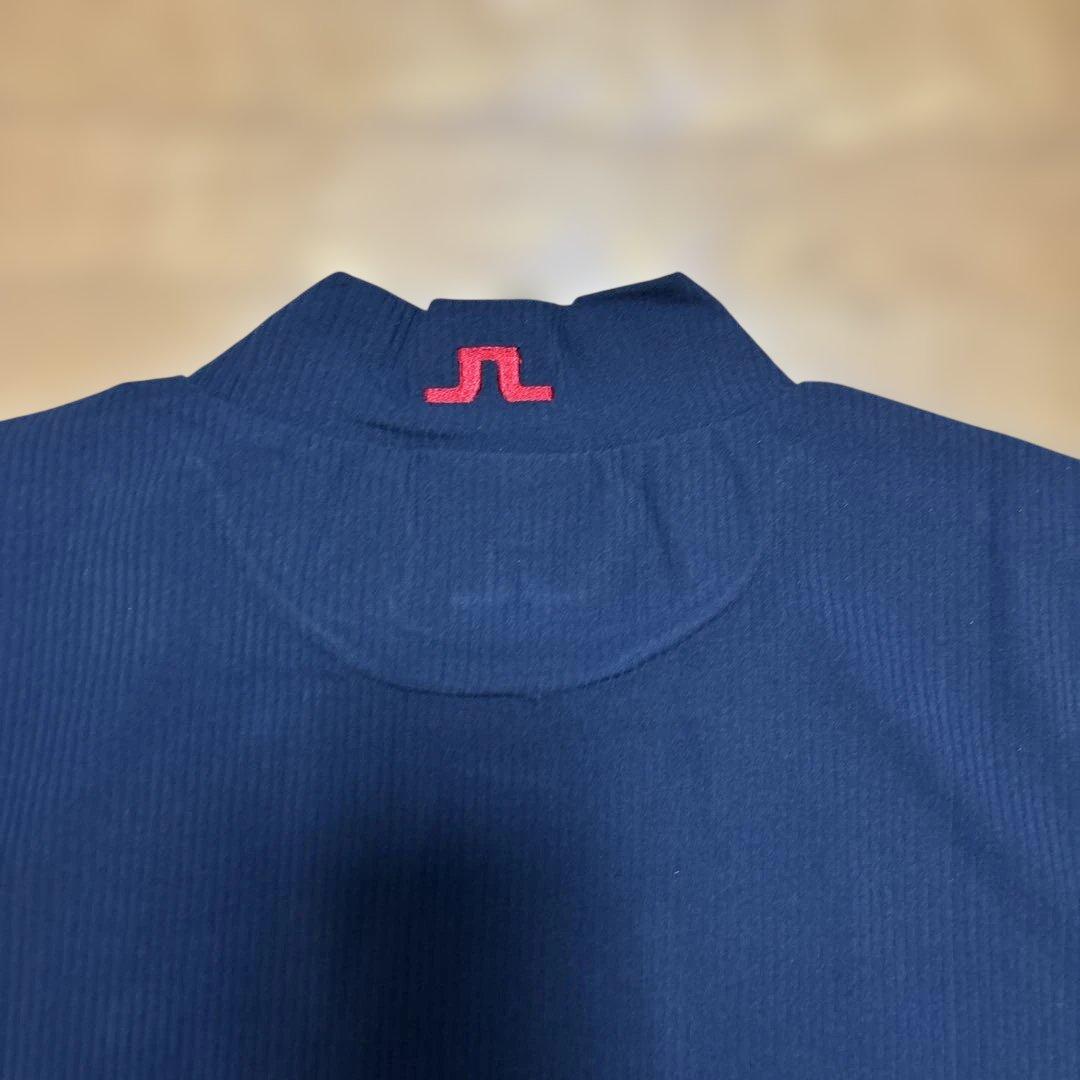 ☆新品☆J.LINDEBERGジェイリンドバーグゴルフ　長袖ハイネックネイビーL