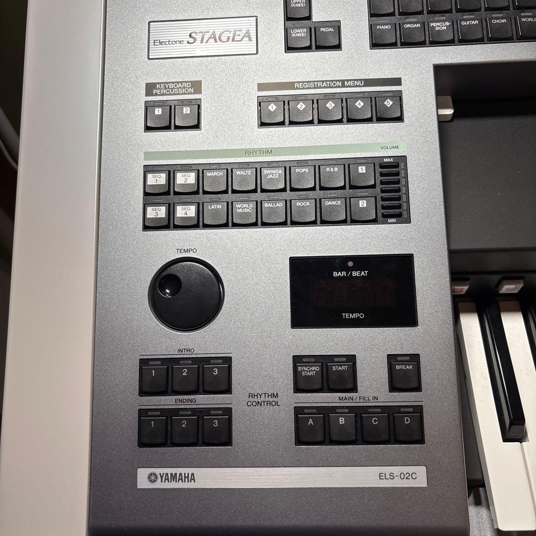 Yamaha Electone ELS-02C シルバー 61鍵　2023年製造
