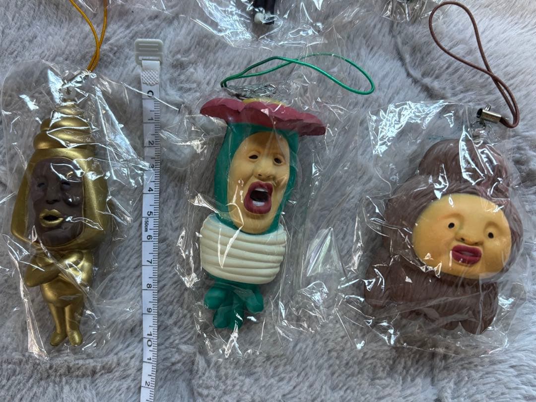 こびとづかん ソフビフィギュアキーホルダー7個セット