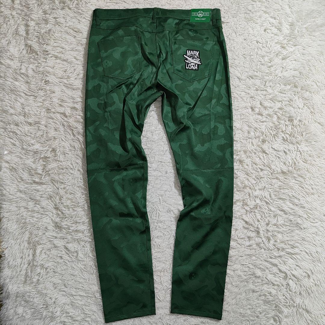 【新品】MARK & LONA カモフラ Gauge Pants 52 緑