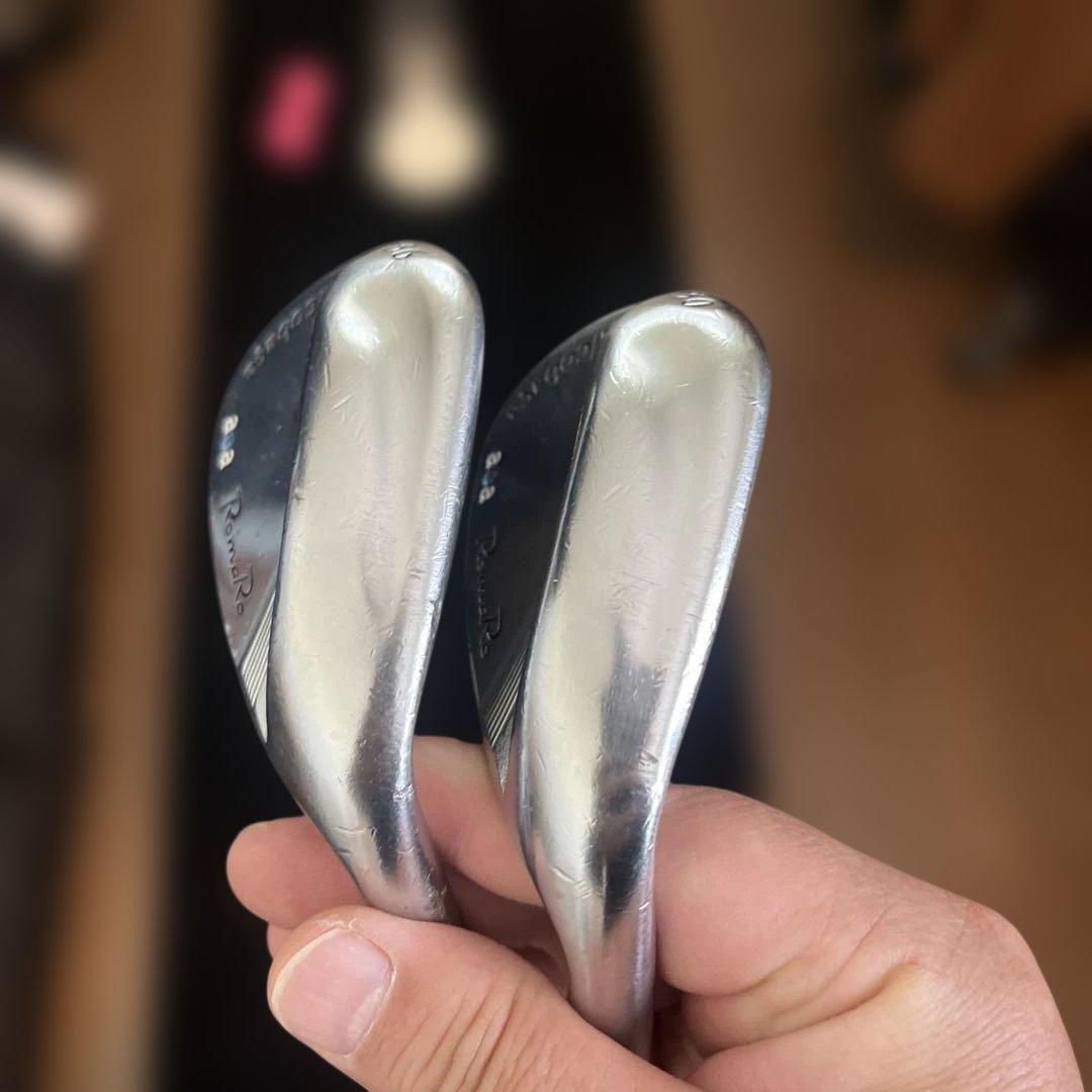 RomaroロマロALCOBASA ASA50度、56度ウェッジセット中古！