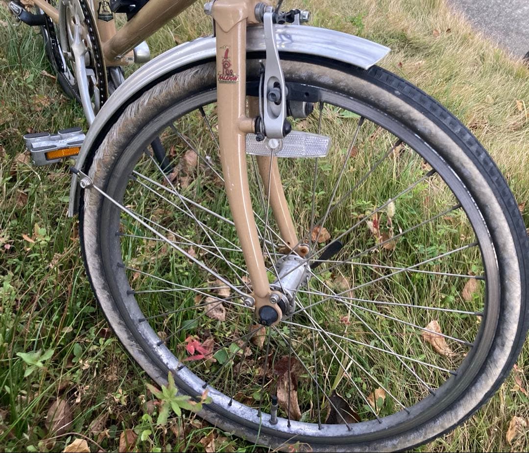 自転車　ラレー raleigh ミニベロ　大阪　ジャンク　RSW sport