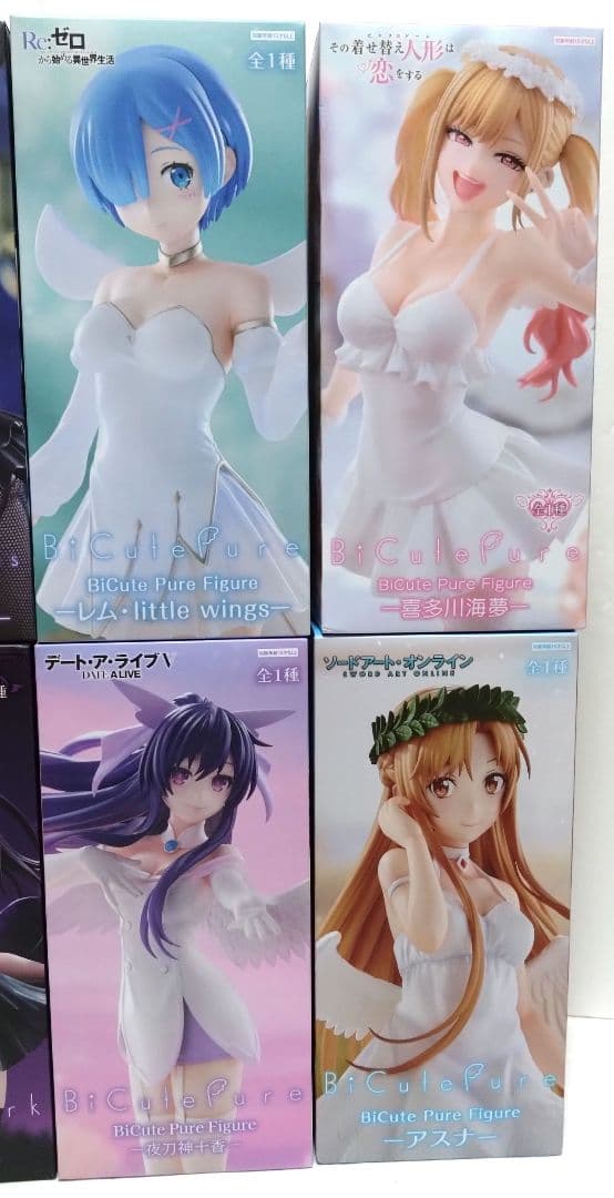 美少女フィギュア計１２点【BiCuteシリーズ10点＋関連フィギュア２点】