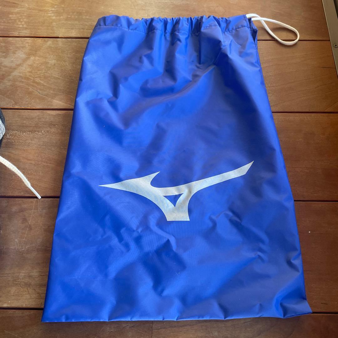 Mizuno 短距離　スパイクシューズ ホワイト/ピンク 収納袋付き