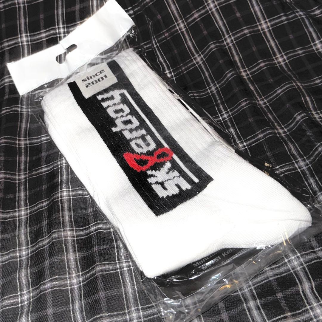 欧米限定　新品未使用Sk8erboy SMELLYSOCKS ソックス ホワイト