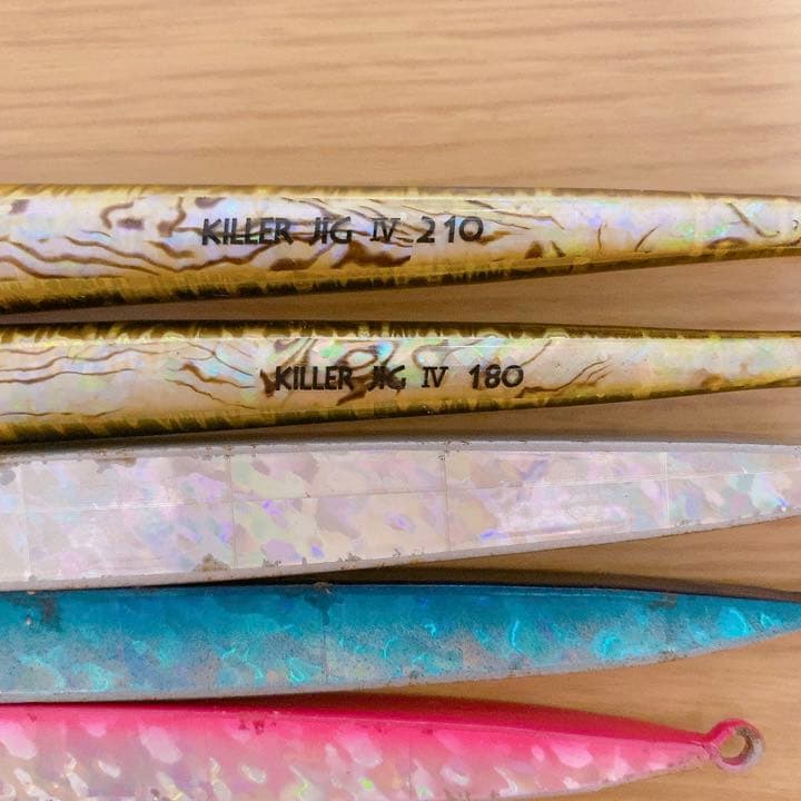 キラーIV 210g 180g 鉄ジグ3本　その他22本セット売り