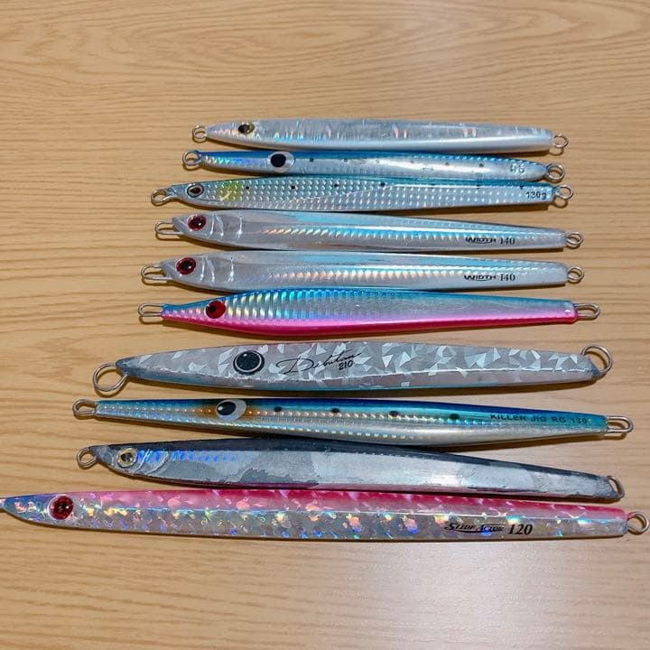 キラーIV 210g 180g 鉄ジグ3本　その他22本セット売り