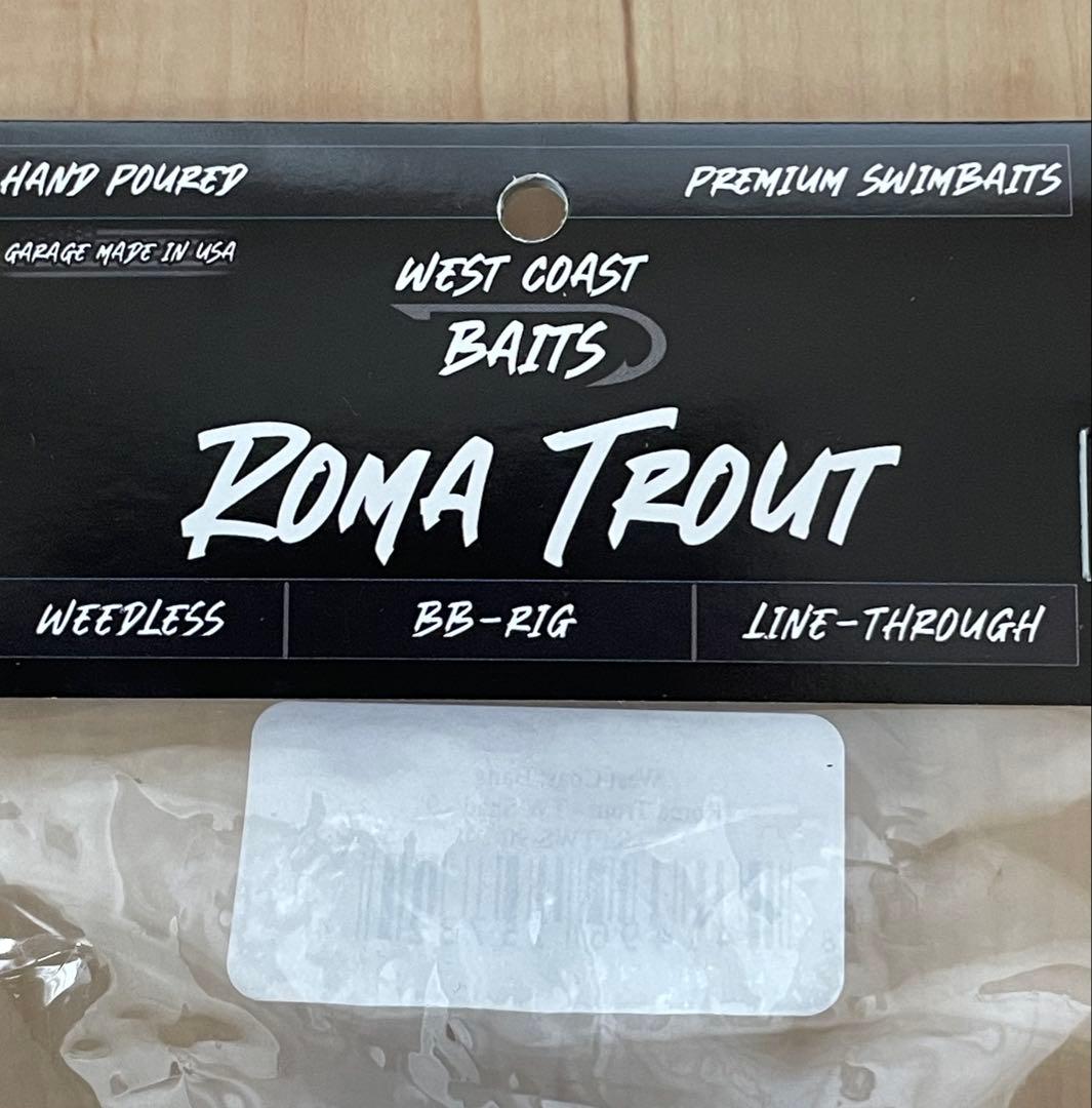 【日本未発売】West Coast Baits Roma Trout 9\"