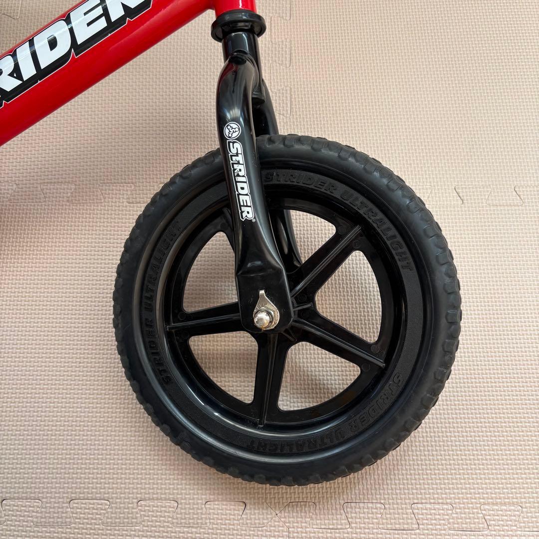 STRIDER スポーツ バランスバイク レッド
