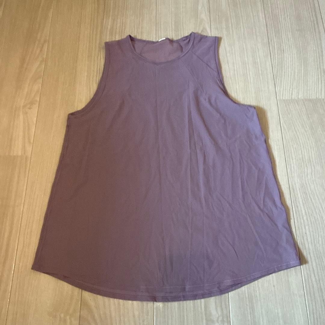 ルルレモン lululemon タンクトップ 8 ピンク パープル ラベンダー