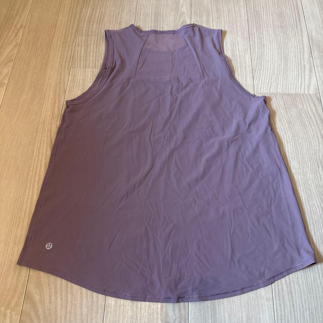 ルルレモン lululemon タンクトップ 8 ピンク パープル ラベンダー