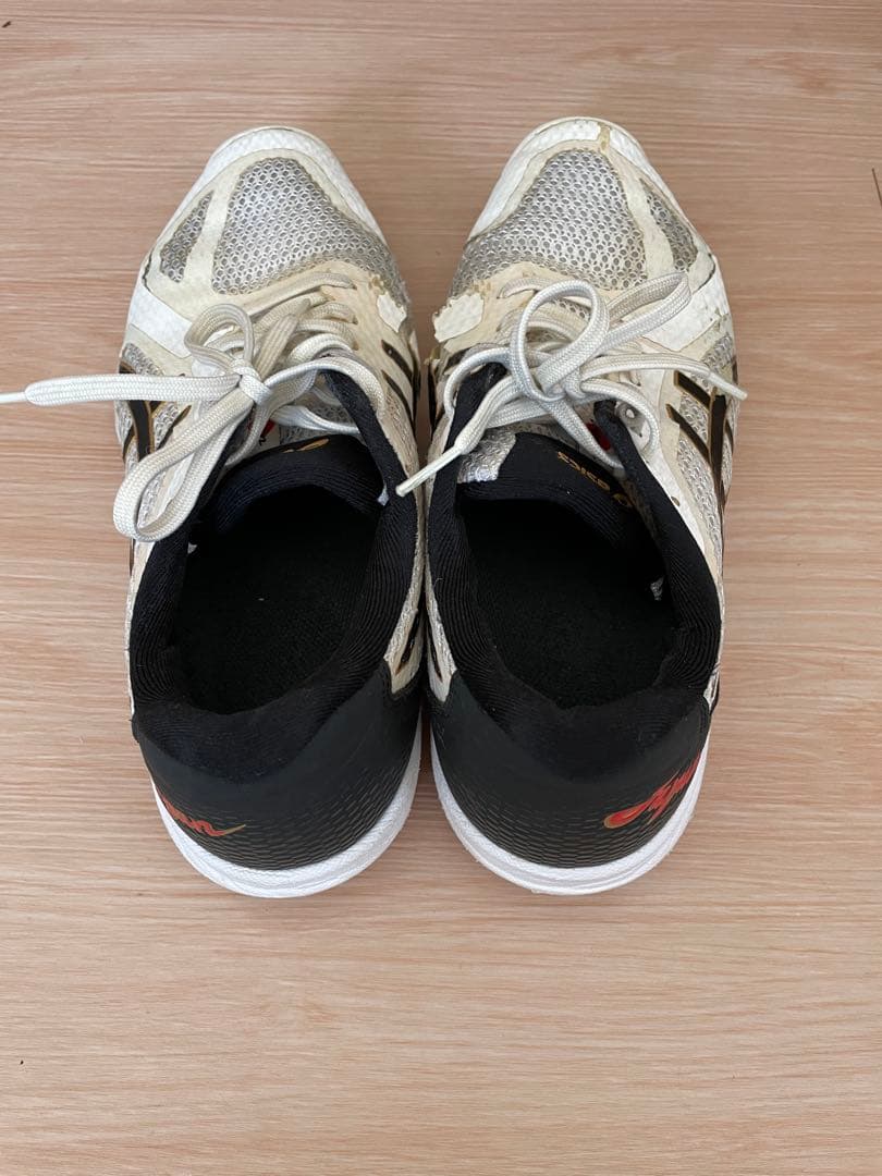 ASICS バレーボールシューズ ホワイト/シルバー　ホワイト/ブラック　2足