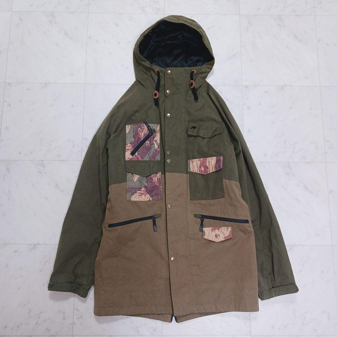バートンBURTON アナログAG カモフラージュ スノーボードジャケット