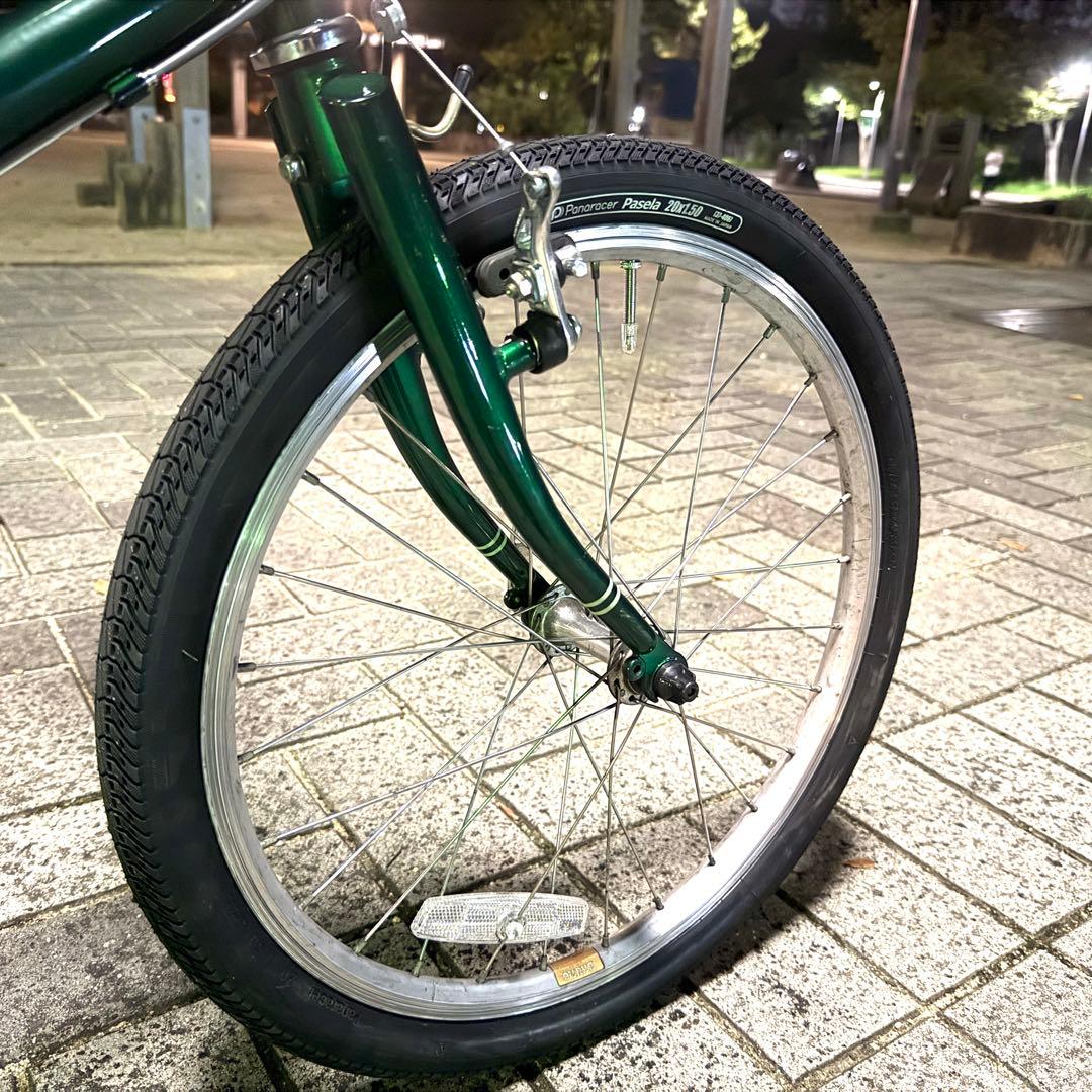 最終価格【美品】ブルーノ BRUNO ミニベロ グリーン460