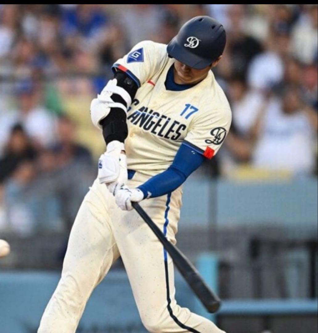 大谷翔平Nike ロサンゼルスドジャース　ユニフォーム シティコネクト　Lサイズ