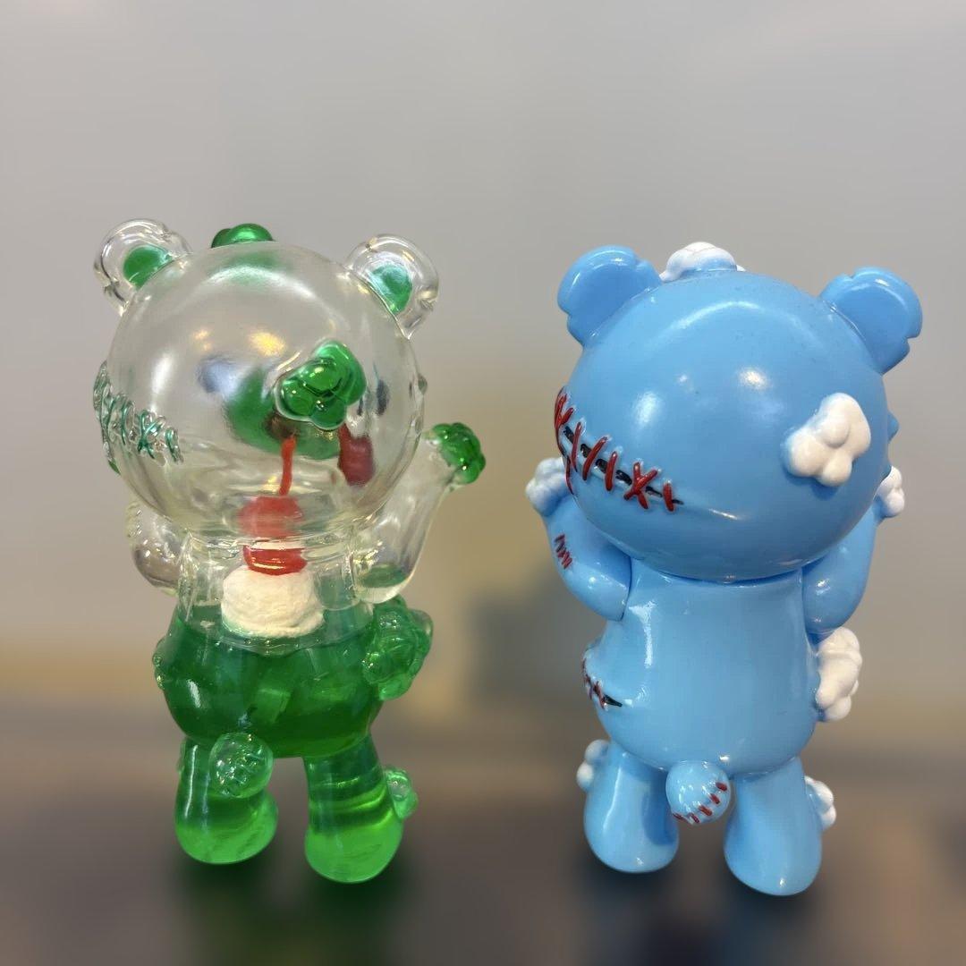 ゾンベア2体　メロンクリームソーダー、ノーマルカラー