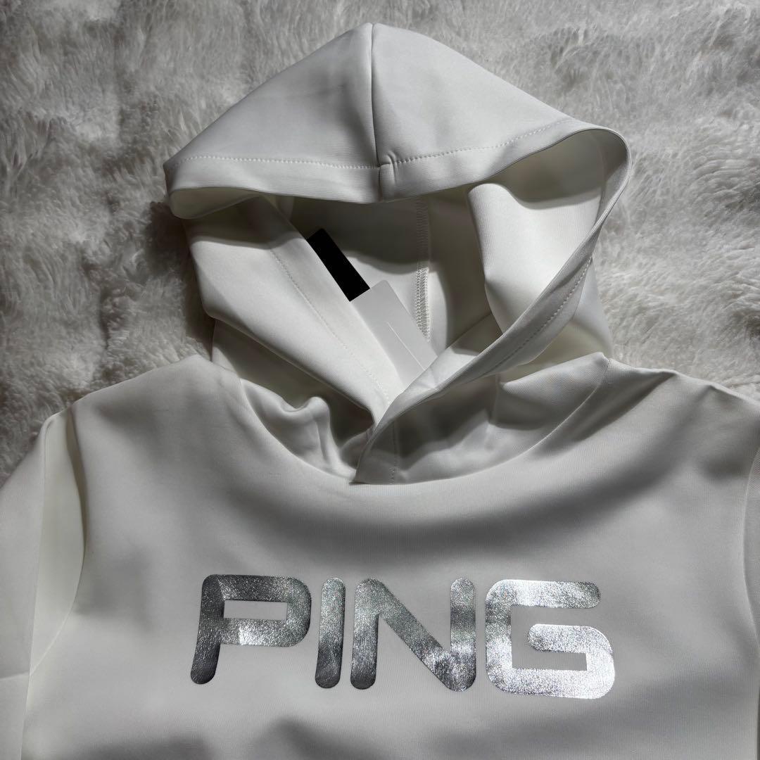 PING ワンピース白　レディース622-2224002 　Lサイズ